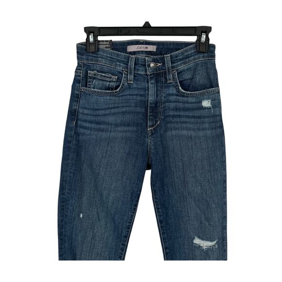 Joe's Jeans high rise skinny ankle blue denim size 25 - Picture 2 of 6